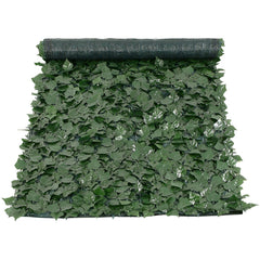 Ivy Privacy Fence, 990 x 2490 mm Artificial Green Wall Screen, Greenery Ivy Fence with Mesh Cloth Backing and Strengthened Joint, Faux Hedges Vine Leaf Decoration for Outdoor Garden, Yard
