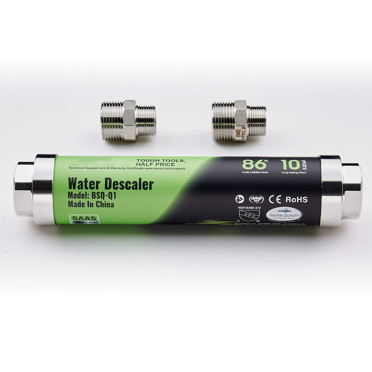 Whole House Salt Free Descaler Physical Scale Descaler System SAAS Alloy