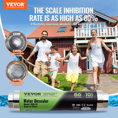 Whole House Salt Free Descaler Physical Scale Descaler System SAAS Alloy