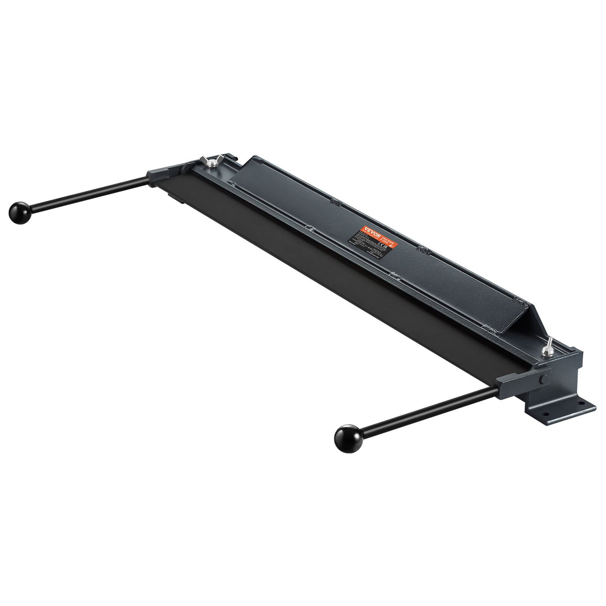 Box and Pan Brake 910 mm Sheet Metal Bender 0 to 130 Degree Portable with Power Handle 20 Gauge Steel 14 Gauge Aluminum Capacity