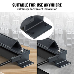 Box and Pan Brake 910 mm Sheet Metal Bender 0 to 130 Degree Portable with Power Handle 20 Gauge Steel 14 Gauge Aluminum Capacity