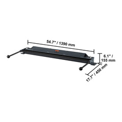Box and Pan Brake, 1220 mm approx 15 mm, 0 to 130 Degrees Sheet Metal Bending Brake, Portable Mini Metal Bender with 20 Gauge Low Carbon Steel 14 Gauge Aluminum Capacity Power Handle