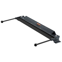 Box and Pan Brake, 1220 mm approx 15 mm, 0 to 130 Degrees Sheet Metal Bending Brake, Portable Mini Metal Bender with 20 Gauge Low Carbon Steel 14 Gauge Aluminum Capacity Power Handle