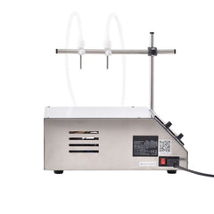 Liquid Filling Machine, 10-4000ml Filling Capacity, Automatic Bottle Filler Machine Bottling Machine Digital Control for Milk, Water, Wine, Beverage, Soy Sauce, Vinegar, Alcohol (Double Nozzle)