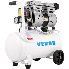 Air Compressor 6.6 Gallon, Portable Air Compressor 1 HP, Oil Free Air Compressor Steel Tank 750W,  Pancake Air Compressor 115 PSI, Ultra Quiet Compressor for Home Repair, Tire Inflation