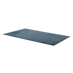 Front Door Mat, 1829 x 1219 mm Commercial Floor Mat for Indoor and Outdoor, Industrial Entrance Carpet with PVC Backing, Heavy Duty Washable Entry Rug for Hallway, Balcony, Garage, Slate Blue