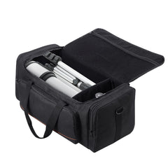 Telescope Case, 560 mm, Telescope Storage Bag with Fixed Buckles, Multi-Pocket & Detachable Divider for Telescope, Shock-Absorbent Telescope Carrying Case to Easily Secure Optical Tube & Tripod