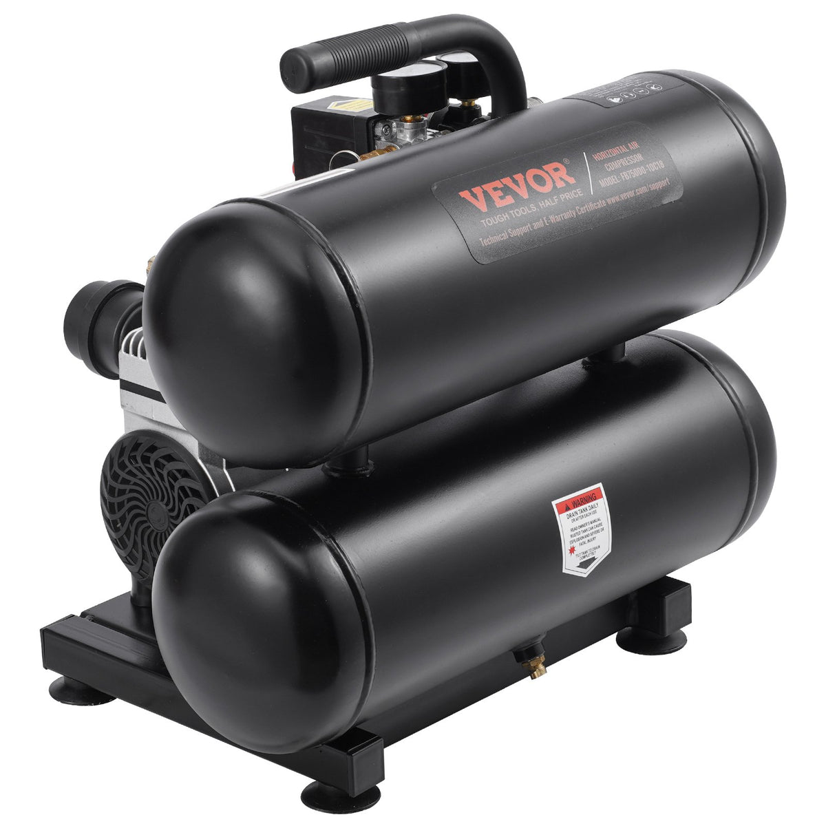 Air Compressor Compact Portable Oil Free Compressor 18L 90 PSI