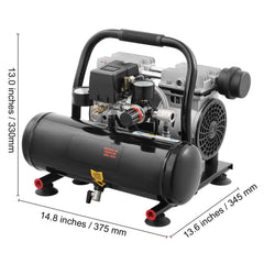Air Compressor Compact Portable Oil Free Compressor 4L 7bar
