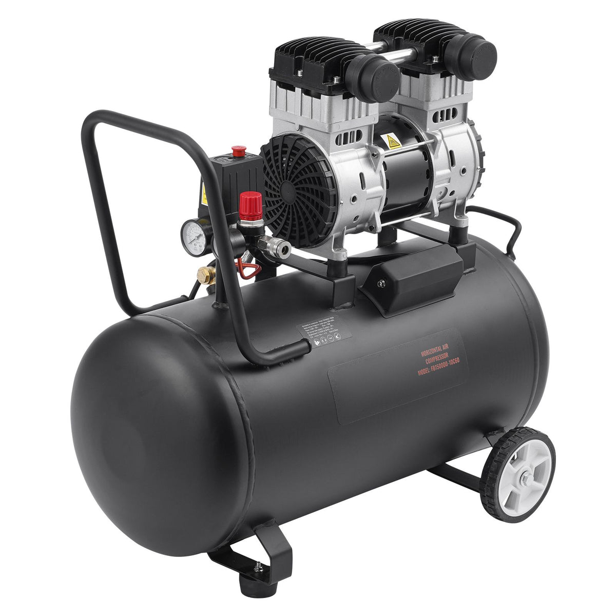 Air Compressor Compact Portable Oil Free Compressor 60L 90 PSI