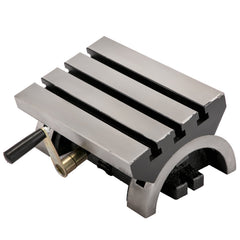 178x125mm Tilting Milling Table Angle Plates Clean Precise Milling Machine