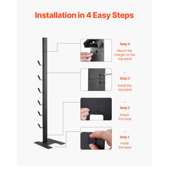 Vacuum Stand for Dyson Multi-Models Storage Bracket Holder with 6 Hooks