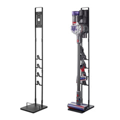 Vacuum Stand, Compatible With Dyson V6 V7 V8 V10 V11 V15, Stable Vacuum Stand Holder with 4 Hooks for Dyson DC30 DC31 DC34 DC35 DC58 DC59 DC62 D74 Cordless Upright Vacuum Cleaners & Accessories
