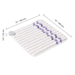 Far Infrared Heating Pad Amethyst Gemstones Heating Mat with Negative Ions