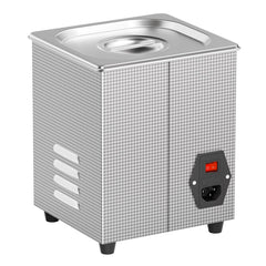 2L Ultrasonic Cleaner with Heater Timer & Basket, Professional Digital Sonic Cavitation Machine, 60W Cleaning Machine for Watch Instruments, Glasses, Coin, Metal Parts, Tool
