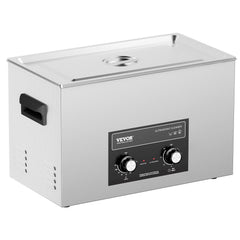 30L Ultrasonic Cleaner with Heater Timer & Basket, Professional Digital Sonic Cavitation Machine, 360W Cleaning Machine for Lab Tools, Metal Parts, Carburetor, Brass, Auto Parts, Engine Parts