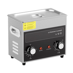 3L Ultrasonic Cleaner with Heater Timer & Basket, Professional Digital Sonic Cavitation Machine, 120W Cleaning Machine for Watch Instruments, Glasses, Coin, Metal Parts, Tool