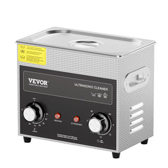 3L Ultrasonic Cleaner with Heater Timer & Basket, Professional Digital Sonic Cavitation Machine, 120W Cleaning Machine for Watch Instruments, Glasses, Coin, Metal Parts, Tool
