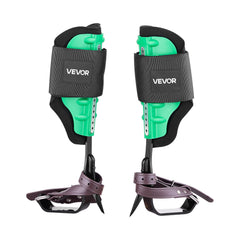 Tree Climbing Spikes Set, Height-Adjustable Tree Climbing Gear with Straps & Spike Protectors, 159 kg Load Capacity, Heavy Duty Steel Climb Spurs Arborist Equipment for Fruit Picking Hunting