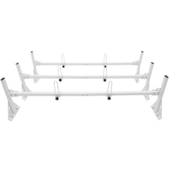 3-Bar Van Roof Ladder Rack Adjustable 56.3"-61.4" for Full-Size Vans