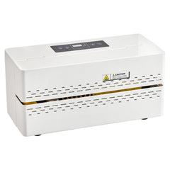 Continuous Sealing Machine, 8-12 mm Seal Width, Automatic Continuous Band Sealer with Digital Temperature Control, Automatic Shutdown, Portable Heat Sealing Machine for 0.06-0.2 mm Plastic Bags