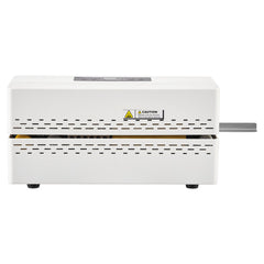 Continuous Sealing Machine, 8-12 mm Seal Width, Automatic Continuous Band Sealer with Digital Temperature Control, Automatic Shutdown, Portable Heat Sealing Machine for 0.06-0.2 mm Plastic Bags