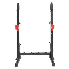 Squat Power Rack Adjustable Heavy Duty Barbell Weight Bench Press Stand