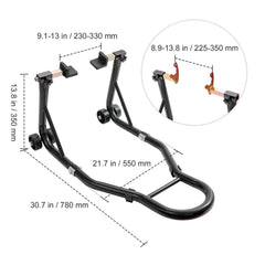 Motorcycle Bike Stand Rear 850 LBS Forklift Spoolift Paddock Swingarm Lift