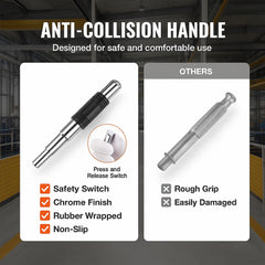 Magnetic Lifter, 400 kg/880 lbs Pulling Capacity, 2.5 Safety Factor, Neodymium & Steel, Lifting Magnet with Release, Permanent Lift Magnets, Heavy Duty Magnet for Hoist, Shop Crane, Block, Board