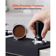 51mm/53mm/58mm Espresso Tamper Stainless Steel Coffee Tamper with Spring