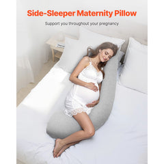 Pregnancy Pillows L-Shaped Pregnant Maternity Pillow Soft & Breathable