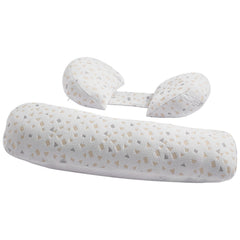 Pregnancy Pillows, Adjustable Maternity Pillow for Pregnant Women, Soft Pregnancy Body Pillow with Removable & Washable Cover for Back Belly Hip Support, Lightweight and Portable