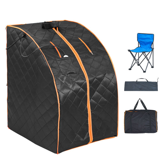 Sauna Tent Far Infrared 1050W Personal Home Spa Loss Weight Detox Therapy
