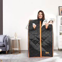 Sauna Tent Far Infrared 1050W Personal Home Spa Loss Weight Detox Therapy