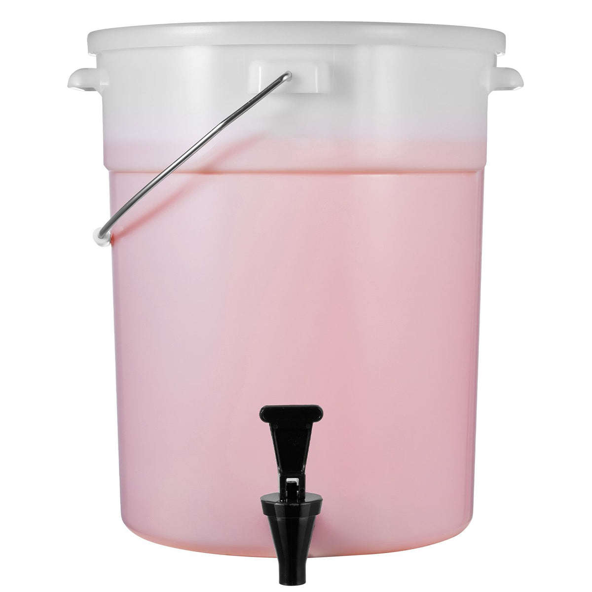 Beverage Dispenser, 5 Gallon Drink Dispensers for Parties, Plastic Juice Dispenser with Spigot and Lid, Iced Tea Lemonade Juice Water Dispenser, for Restaurants, Hotels, Parties