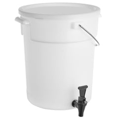 Beverage Dispenser, 5 Gallon Drink Dispensers for Parties, Plastic Juice Dispenser with Spigot and Lid, Iced Tea Lemonade Juice Water Dispenser, for Restaurants, Hotels, Parties