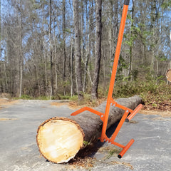 Timberjack, 46.5 in, Heavy Duty Steel Log Lifter, Log Roller with Adjustable Cant Hook, Logging Tools Log Jack for Logs Ups to 15" Dia, Timber Jack for Rolling Cutting Lifting Logs