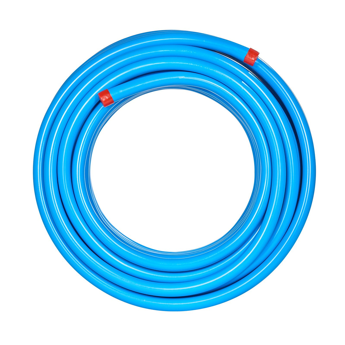 Air Compressor Line Kit, 100FT x 3/4", HDPE-Aluminum Compressed Air Piping System, Leak-Proof, Pressure-Resistant & Easy-to-Install, Compressed Air Line Tubing Kit for Garages Workshops, Blue