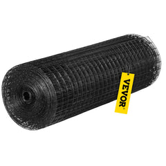 Hardware Cloth, 24\" x50\' & 1\"x1\" Mesh Size, Galvanized Steel Vinyl Coated 16 Gauge Welded Wire with A Cutting Plier & A Pair of Fabric Gloves, for Garden Fencing