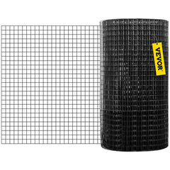 Hardware Cloth, 48\" x 50\' & 1\"x1\" Mesh Size, Galvanized Steel Vinyl Coated 16 Gauge Chicken Wire Fencing with A Cutting Plier & A Pair of Fabric Gloves, for Garden Fencing