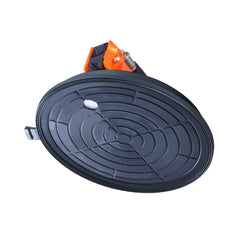 Glass Suction Cup, 203 mm 278 kg Capacity, Vacuum Suction Cup with ABS Handle and Carry Box, Heavy Duty Industrial Suction Cup Lifter Tool for Glass, Granite, Tile, Metal, Wood Panel Lifting