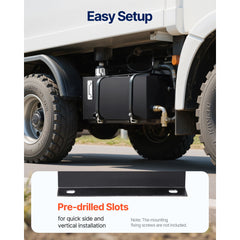 Hydraulic Fluid Reservoir Tank 10 Gallon Hydraulic Oil Reservoir Hydraulic Steel Tank Reservoir, Hydraulic Oil Tank Reservoir, Hydraulic Reservoir with a Temp Gauge