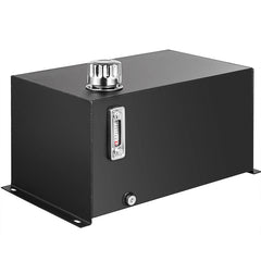 Hydraulic Fluid Reservoir Tank 10 Gallon Hydraulic Oil Reservoir Hydraulic Steel Tank Reservoir, Hydraulic Oil Tank Reservoir, Hydraulic Reservoir with a Temp Gauge