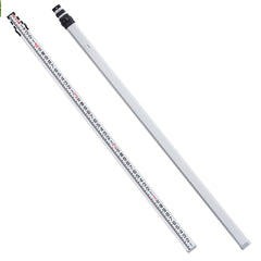 Measuring Rod 16-Feet/8ths 4 Sections Telescopic Grade Rod 1/8in w/ Bag