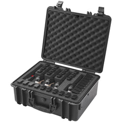 Hard Pistol Cases with Pre-cut Lining Lockable Pistol Case for 5 Pistol