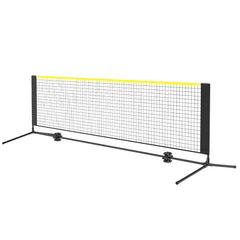 Badminton Net, Height Adjustable Volleyball Net, 10ft Wide Foldable Pickleball Net, Portable Easy Setup Tennis Net Set with Poles, Stand and Carry Bag, for Kids Backyard Game Indoor Outdoor Use