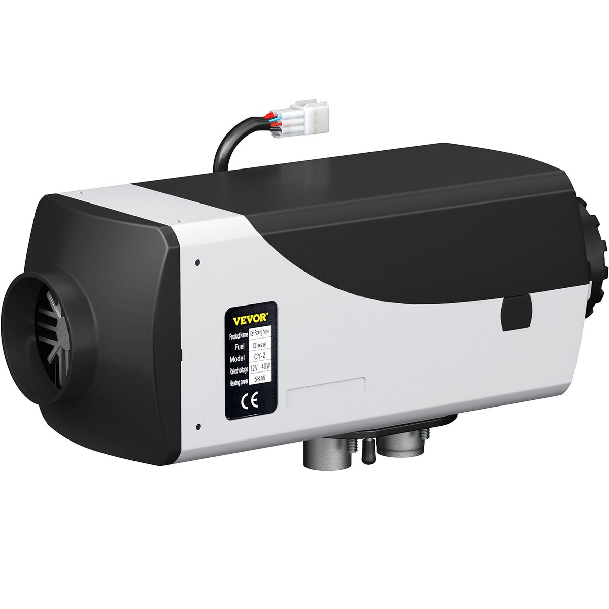 5KW Diesel Air Heater 10L Tank Diesel Heater 12V Diesel Parking Heater Muffler with LCD Thermostat and Remote Control for RV Bus Trailer Motor-home and Boats