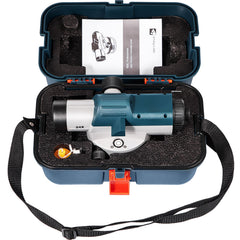 Automatic Optical Level 24X Optical Auto Level Kit High Precision Height/Distance/Angle Level Measure Builders Level with Magnetic Dampened Compensator and Transport Lock, IP54 Waterproof