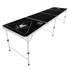 2.4 m Folding Beer Pong Tailgate Table Party Drinking Game Carrying Handle