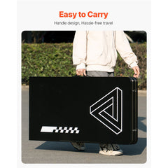2.4 m Folding Beer Pong Tailgate Table Party Drinking Game Carrying Handle